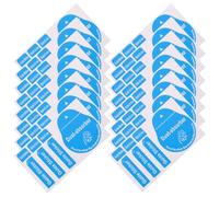PartyKindom Autocollants en Papier Bleu pour Éliminer Traces de Doigts Poussière Lot de 200 pour Dépoussiérage et Nettoyage D'écran LCD de Téléphone Portable