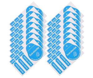 PartyKindom Autocollants en Papier Bleu pour Éliminer Traces de Doigts Poussière Lot de 200 pour Dépoussiérage et Nettoyage D'écran LCD de Téléphone Portable