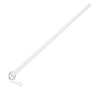 PartyKindom Baguette pour Store Vénitien en Acrylique Blanc Installation Simple, Matériau Solide et Design Élégant pour Accessoires de Tringles à Rideaux