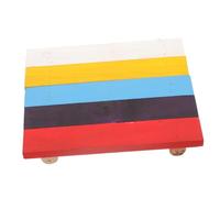 PartyKindom Balcon en Plateforme pour Chinchilla pour Hamster Planche pour Hamster Planche d'escalade pour Hamster Planche De Saut pour Cochon d'Inde Plateforme Couleur Aléatoire