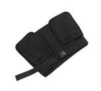 PartyKindom Banane de Multifonction Ultraléger avec Ceinture Réglable Poches Multiples pour Randonnée et Activités de Plein Air Unisexe Noir