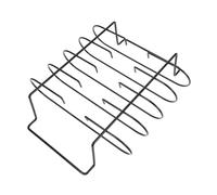 PartyKindom Barbecue Métal Pour Cuisses De Poulet à Brochettes Pour Friteuse à Air Accessoires De Barbecue Pour Steaks Et Aliments Usage à Domicile Et Voyage