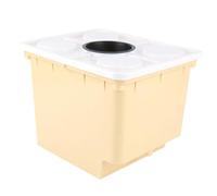 PartyKindom Baril De Culture Hors Sol Hydroponique Panier Et Couvercle pour Serrage, Seau De Plantation De Fruits Et Légumes, Système De Culture sans Terre, Installation Facile pour Balcon Et Jardin