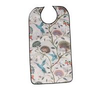 PartyKindom Bavoir Adulte Lavable Imperméable pour Repas Tablier Protecteur Pratique pour Personnes Âgées Aux Taches Usage à et Institution