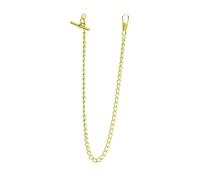 PartyKindom Bijoux de chaîne de Regarder Lien de Trottoir clé Hommes chaînes Ceinture chaîne pour Jeans Boucle taschenuhr chaîne de Montre Doré