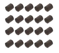 PartyKindom Bloc Nutritif de Culture sans Sol 20 Pièces en Tourbe Noire 30x32mm pour Semis et Boutures, Améliore la Croissance des Plantes sur Terrasse Extérieure