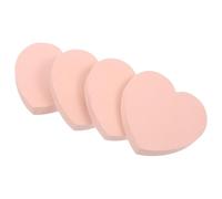 PartyKindom Blocs-notes Autocollants Cœur Rose en Papier pour Bureau | 100 Feuilles par Bloc, Écriture Recto Verso, Rappel Visible, Usage Quotidien au Bureau