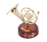 PartyKindom Boîte à Musique Décoration Ronde en Plastique, Ornement Délicat D’Instrument De Bureau Multifonction, Décoration Intérieure pour Maison, Hôtel, Bureau, Présent Créatif