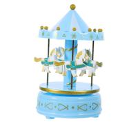 PartyKindom Boîte à Musique Romantique Bleue Décoration de Bureau Délicate Cadeau Anniversaire Boîte Musicale Décorative pour Chambre et Salon