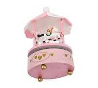 PartyKindom Boîte à Musique Rotative avec Mécanisme de Figurine Musicale pour Décoration de Chambre Idée Anniversaire et Fête