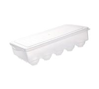 PartyKindom Boîte à Œufs Avec Compartiments Support De Rangement Plastique Transparent Avec Couvercle Organisateur Œufs Pour Réfrigérateur