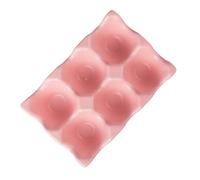 PartyKindom Boîte à Œufs En Céramique Antidérapante 6 Compartiments, Porte-œufs Pour Réfrigérateur, Rangement Pratique Pour Conserver Les Œufs, Plateau La Cuisine Solide Et Élégant