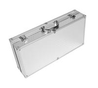 PartyKindom Boîte de Microphone Portable avec Coque Rigide Intérieur Mousse Antichoc pour Stocker et Transporter Matériel Audio