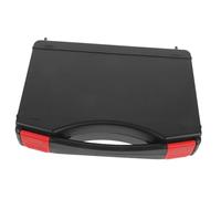 PartyKindom boîte de Rangement d'outils Petites boîtes de Rangement matériel attaquer Stockage d'outils Tronc Boite Rangement Boite de Rangement Cas d'outil Portable Boite en Plastique Black