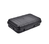 PartyKindom Boîte de Rangement Étanche pour Outils Urgence Grand Conteneur de Survie Noir