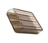 PartyKindom Boîte De Rangement Pour Organisateur Empilable Pour Réfrigérateur Distributeur Pratique Design Visible Et Glissant Pour Conserver La Fraîcheur De Poule Canard