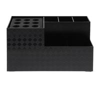 PartyKindom Boîte Porte-barbier Noire 2e Génération, Organisateur D'outils de Coiffure Compact pour Ciseaux et Peignes, Rangement Professionnel pour Salon de Coiffure, Portable et Pratique,