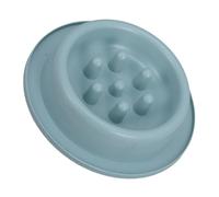 PartyKindom Bol Choke pour Chien et Chat Bol de Nourriture à Ralentir avec Base Antidérapante Kit Alimentation pour Chiots pour Animaux de Compagnie