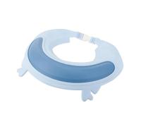 PartyKindom Bonnet de Bain Bébé Imperméable Silicone Motif Dessin Animé Protection Oreilles Taille Unique Bleu Ciel pour Bain et Shampooing Bébé Tout-petit Sécuritaire