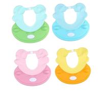 PartyKindom Bonnet De Bain Imperméable Réglable Pour Bébé Casquette Protection Oreilles Bleu Ciel Léger Et Confortable Protection Shampooing Garçon Et Filles Bain Taille Unique Ajustable
