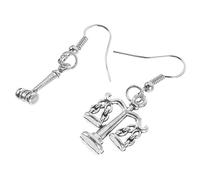 PartyKindom Boucles D'oreilles Pendantes D'avocat En Métal, Bijoux Fantaisie Justice Pour Femmes, Accessoire Décoratif Professionnel, Présent Élève En Droit, Stylées Et Légères,