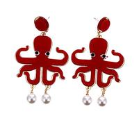 PartyKindom Boucles Doreilles Thème avec Perles Mignon Bijoux Fantaisie Femme pour Fêtes et Usage