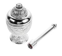 PartyKindom Bouteille Électroplasante en Eau Bénite Bouteilles d'eau Décoratives Décoratif Saint Réservoir d'eau Bénite Bouteille d'eau Bénite Catholique Fleuri Eau Bénite Bénite Un Verre