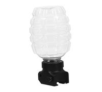 PartyKindom Bouteilles en Plastique Bouchons 3 Pièces Petites Bouteilles Transparentes pour Perles de Recharge Garçon et Filles Loisirs Jeu Tir Accessoires de Rangement