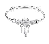 PartyKindom Bracelet Extensible Fil De Bracelet Jonc Vierge Ajustable Pour Poignet