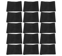 PartyKindom Brassard de Deuil Noir en Tissu Respirant, Lot de 25 Pièces, Ajustable et Facile à Distribuer, pour Occasions de Deuil et Événements Sportifs