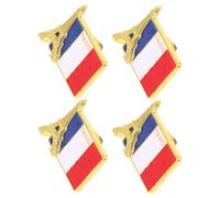 PartyKindom Broche Créative Pour Femme Accessoire De Costume En Métal Design Élégant Lot De 4 Pièces Fêtes Petite Décoration Raffinée