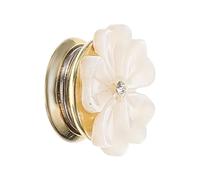 PartyKindom Broche Magnétique Fleur Broche Fleur Élégante Bijoux Femme Épinglette Mode Vêtement Décoratif