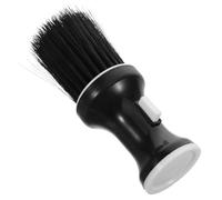 PartyKindom Brosse de Barbier Noire en Plastique pour Hommes, Plumeau Professionnel pour Salons de Coiffure, Élimine Pellicules et Cheveux Coupés, pour Barbiers