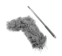 PartyKindom Brosse de Nettoyage Gouttières avec Poils Souples Brosse Longue pour Toit et Caniveau Outil Sécurisé pour Éliminer Poussière et Débris