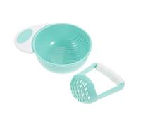PartyKindom Broyeur de compléments alimentaires écraseurs fruit pilon alimentation bol de moulin presseur d'aliments pour bébés mangeoire pour bébé bols pour tout-petits pp Vert clair