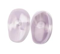 PartyKindom Cache-oreilles Pour Teinture Capillaire En Silicone Taille Unique Protection Étanche Anti-tache Pour Salon De Coiffure Et Usage Personnel Couleur Violet Clair