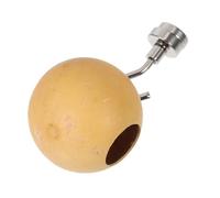 PartyKindom Cachette Magnétique pour Araignée Sauteuse INOX et Gourde Naturelle Terrarium Compact pour Petits Reptiles Habitat Sécurisé et Durable