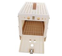 PartyKindom Cage à Pigeons Pliable Compacte pour Transport Animaux Accessoire Pratique pour Entraînement et Domestication des Pigeons Facile à Nettoyer Espace
