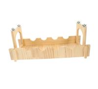 PartyKindom Cage pour Rats Et Animaux De Compagnie Habitat Bois pour Petits Animaux Pont Robuste pour Hamsters Cachette pour Hérissons Et Chinchillas