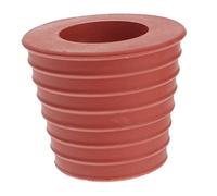 PartyKindom Cale Conique pour Parasol De Table Extérieur Jardin, Bouchon Annulaire Marron en Caoutchouc, Protection Trou De Table Patio, Anti-Rayures Et Stabilisateur Vent