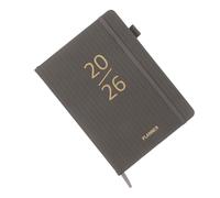 PartyKindom Calendrier Cortical Planificateur Hebdomadaire Et Planificateur De Projet Journal Cahier De Journal D entreprise Livre Gris
