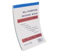 PartyKindom Carnet de Factures pour Petites Entreprises Registre des Commandes et Suivi Financier Précis Format Compact 1 Exemplaire pour Restaurants et Commerces de Détail