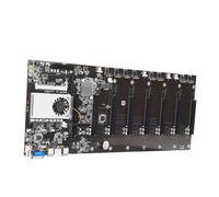 PartyKindom Carte Mère pour Minage de Processeur Interface Vga Faible Consommation Compatible Carte Graphique