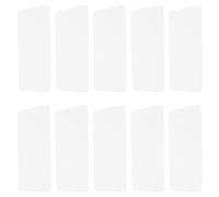 PartyKindom Cartes de Nettoyage Lot de 10 Épaisseur Standard Tissu Spunlace et PVC Compatibles Plupart des Lecteurs pour Terminaux Pos et Lecteurs de Cartes