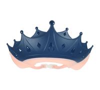 PartyKindom Casquette de Réglable pour Garçon Fille Protection Shampooing avec Visière Eau Bonnet de Bain Doux et pour Bébés et Tout Petits Design Couronne Protection Yeux et Oreilles