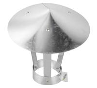 PartyKindom Chapeau Cheminée Extérieur Étanche Robuste Protection Pluie et Vent pour Conduit Toiture Installation Facile Froid et Pression Adapté Aux Conduits