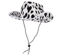 PartyKindom Chapeau De Cowboy Western à Imprimé Chapeau De Fête Unisexe Accessoire De Pour Adultes Et Protection Solaire Optimal Pour Événements Camping Et Activités Extérieures