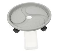 PartyKindom Chariot à Pots de Fleurs avec roulettes Plateau Mobile pour Pots de Plantes Intérieur Extérieur Support Pratique et Durable Capacité de Charge Facile à Déplacer Nettoyer
