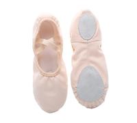 PartyKindom Chaussures de Ballet sans Lacets avec Semelle Antidérapante Élastique pour Gymnastique Danse Classique Garçon Fille Adulte