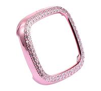 PartyKindom Coque de Protection Électroplate pour Montre Compatible avec Fitbit Sense Design Chic et Protection Complète Rayures et Chocs Installation Facile et Confortable